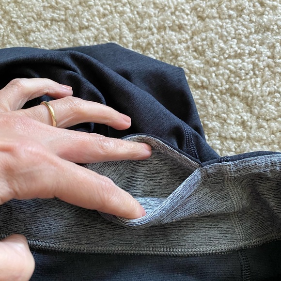 Outdoor Voices Black Dipped Leggings Sz Medium - Picture 5 of 10